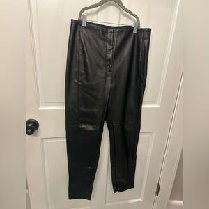 Ann Taylor Leather Leggings